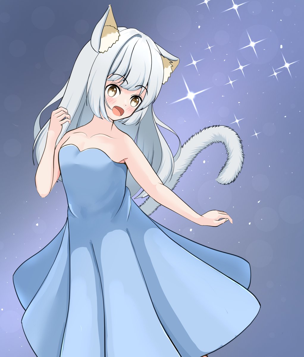 garu003's tweet image. お空に願いを託すネコ🐈🐈🎋

#七夕