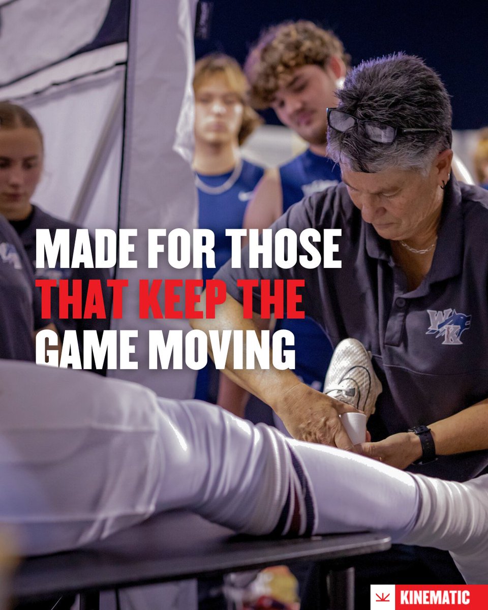 The sideline is full of MVPs.

No cheers. No trophies.

Just tape, trust, and relentless care.

We see you.