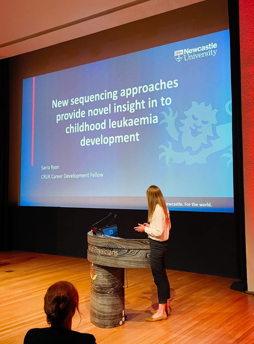 BloodCancer_Res's tweet image. Dr Sarra Ryan @SarraRyanLab talks about her exciting new sequencing technique revealing previously hidden DNA alterations in the blood cells that cause ALL in children.
👉bit.ly/4krD0q2
#bloodcancersymposium25