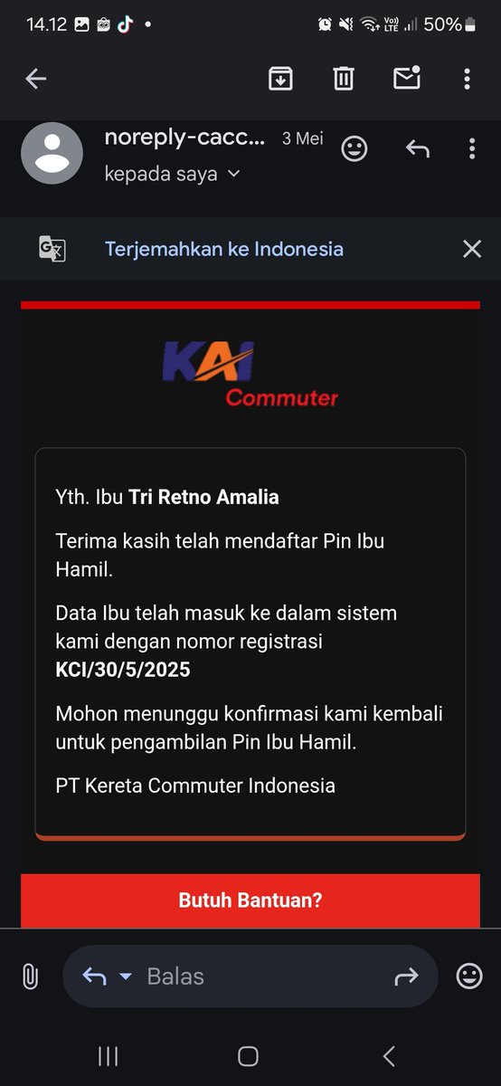 cocolemoon_'s tweet photo. Udah 2 bulan belum juga di proses @KAI121 @CommuterLine https://t.co/3UWJWbiQYF