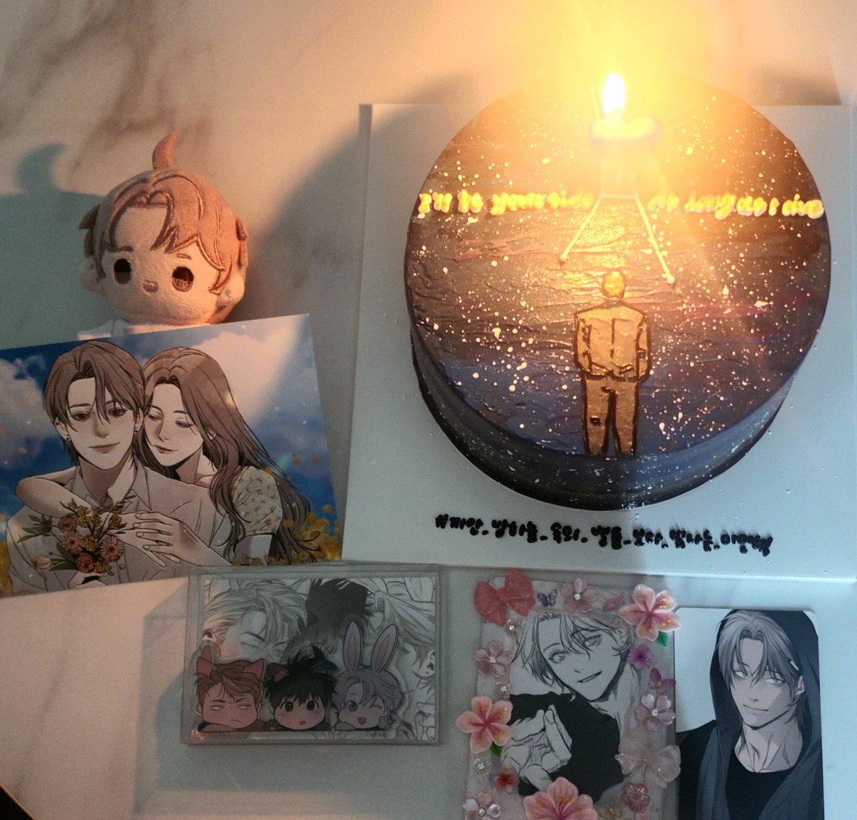 #까만_밤하늘_속의_별들_보다_빛나는_이민혁
#민혁이와_우리는_이어져있어_살아있는한 
#민혁아_생일_축하해_많이_먹고_힘내자 
#0707_HAPPY_MINHYUK_DAY