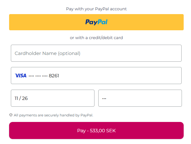 ToybiteMarket's tweet photo. The new checkout is working :3
Need to add support for refunds too, then I will submit everything to PayPal for review to get production access. https://t.co/DGW770jSoj