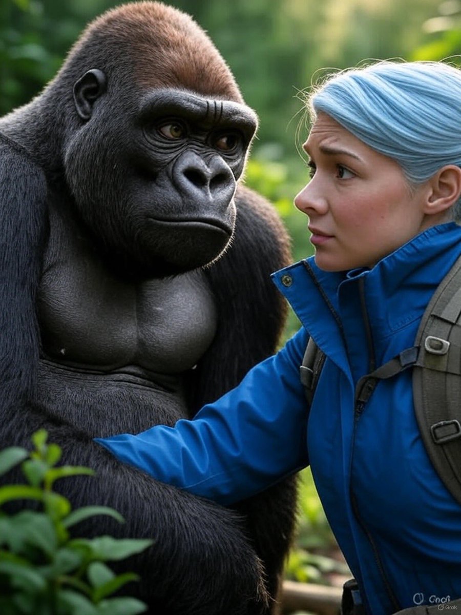 Ex___Pert's tweet image. 100 men Vs Gorilla vs @BonnieBlue_xoxo 

Would you rather be the first guy to go in against the gorilla, or the last guy to go into Bonnie?