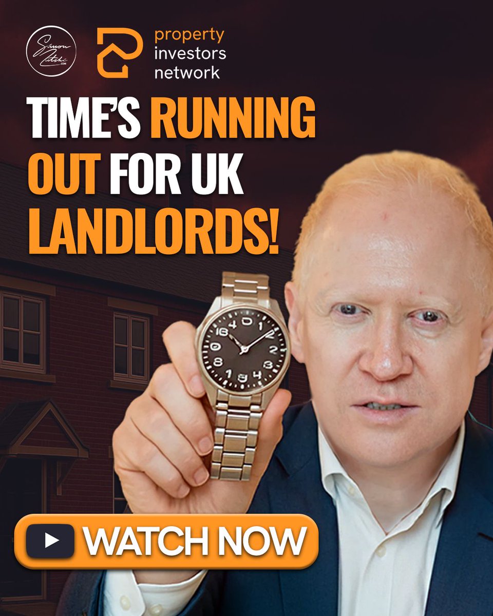 They’re buying EVERYTHING...
UK landlords are out! 👀
<a href="/simonzutshi/">Simon Zutshi</a>'s latest video breaks down the corporate takeover of the UK housing market, and why it’s bad news for small investors and renters.

🎥 Watch now: youtu.be/kDZgUCJnV_k
🔔 Subscribe + turn on alerts

#UKProperty