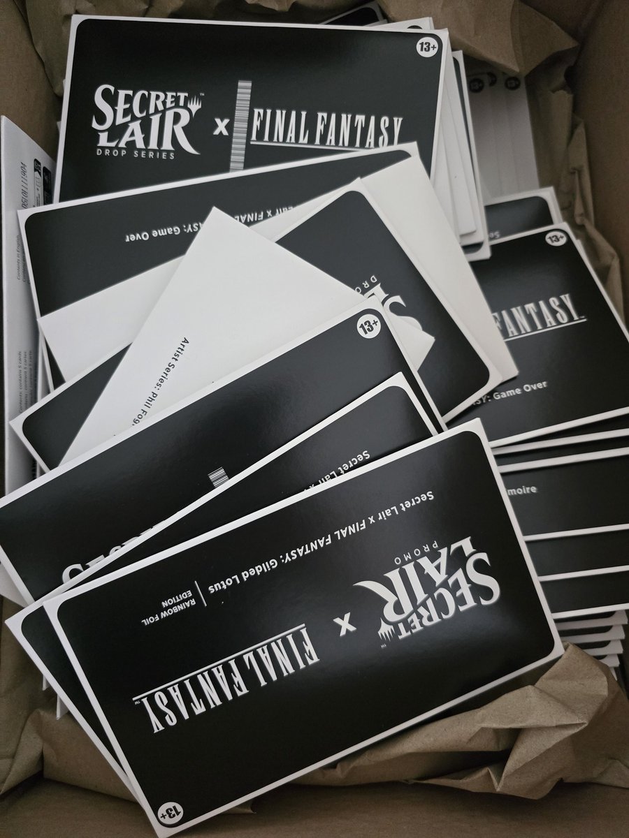 Final Fantasy Secret Lairs finally arriving in Europe