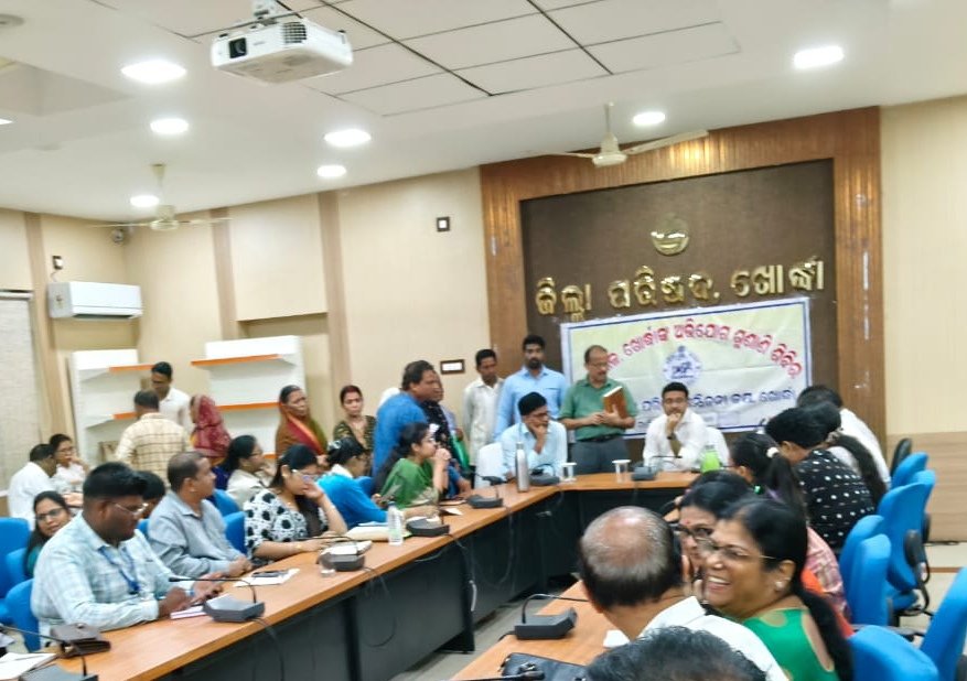 District Magistrate Khordha (@dmkhordha) on Twitter photo рмЬрм┐рм▓рнНрм▓рм╛рм╕рнНрмдрм░рнАрнЯ рмЕрмнрм┐рмпрнЛрмЧ рм╢рнБрмгрм╛рмгрм┐ рм╢рм┐рммрм┐рм░ рмЖрмЬрм┐ рмЬрм┐рм▓рнНрм▓рм╛ рмкрм░рм┐рм╖рмж рм╕рморнНрморм┐рм│рмирнА рмХрмХрнНрм╖, рмЦрнЛрм░рнНрмжрнНрмзрм╛ рмарм╛рм░рнЗ рмЕрмирнБрм╖рнНрмарм┐рмд рм╣рнЛрмЗрмпрм╛рмЗрмЫрм┐ l рмПрм╣рм┐ рм╢рм┐рммрм┐рм░рм░рнЗ рммрм┐рмнрм╛рмЧрнАрнЯ рмЕрмзрм┐рмХрм╛рм░рнАрморм╛рмирнЗ рмЙрмкрм╕рнНрмерм┐рмд рм░рм╣рм┐ рмЕрмнрм┐рмпрнЛрмЧ рмЧрнБрмбрм┐рмХрм░ рм╢рнБрмгрм╛рмгрм┐ рмХрм░рм┐рмерм┐рм▓рнЗ l <a href="/CMO_Odisha/">CMO Odisha</a> <a href="/JanaSunani/">Jana Sunani</a> <a href="/IPR_Odisha/">I & PR Department, Odisha</a> рмЬрм┐рм▓рнНрм▓рм╛рм╕рнНрмдрм░рнАрнЯ рмЕрмнрм┐рмпрнЛрмЧ рм╢рнБрмгрм╛рмгрм┐ рм╢рм┐рммрм┐рм░ рмЖрмЬрм┐ рмЬрм┐рм▓рнНрм▓рм╛ рмкрм░рм┐рм╖рмж рм╕рморнНрморм┐рм│рмирнА рмХрмХрнНрм╖, рмЦрнЛрм░рнНрмжрнНрмзрм╛ рмарм╛рм░рнЗ рмЕрмирнБрм╖рнНрмарм┐рмд рм╣рнЛрмЗрмпрм╛рмЗрмЫрм┐ l рмПрм╣рм┐ рм╢рм┐рммрм┐рм░рм░рнЗ рммрм┐рмнрм╛рмЧрнАрнЯ рмЕрмзрм┐рмХрм╛рм░рнАрморм╛рмирнЗ рмЙрмкрм╕рнНрмерм┐рмд рм░рм╣рм┐ рмЕрмнрм┐рмпрнЛрмЧ рмЧрнБрмбрм┐рмХрм░ рм╢рнБрмгрм╛рмгрм┐ рмХрм░рм┐рмерм┐рм▓рнЗ l <a href="/CMO_Odisha/">CMO Odisha</a> <a href="/JanaSunani/">Jana Sunani</a> <a href="/IPR_Odisha/">I & PR Department, Odisha</a>