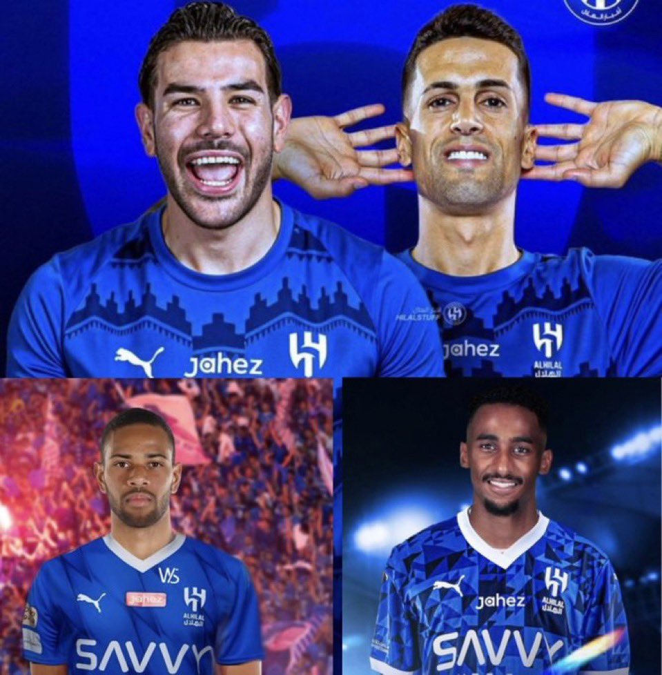 لكم ان تتخيلوا ان صفقات #الهلال في خانة الاظهرة بقيمة (110 مليون يورو) ، #الاهلي لم يستطيع تجديد عقد مجرشي وهو لم يتجاوز (مليون ونصف يورو) عن اي منافسة تتحدثون!!!
