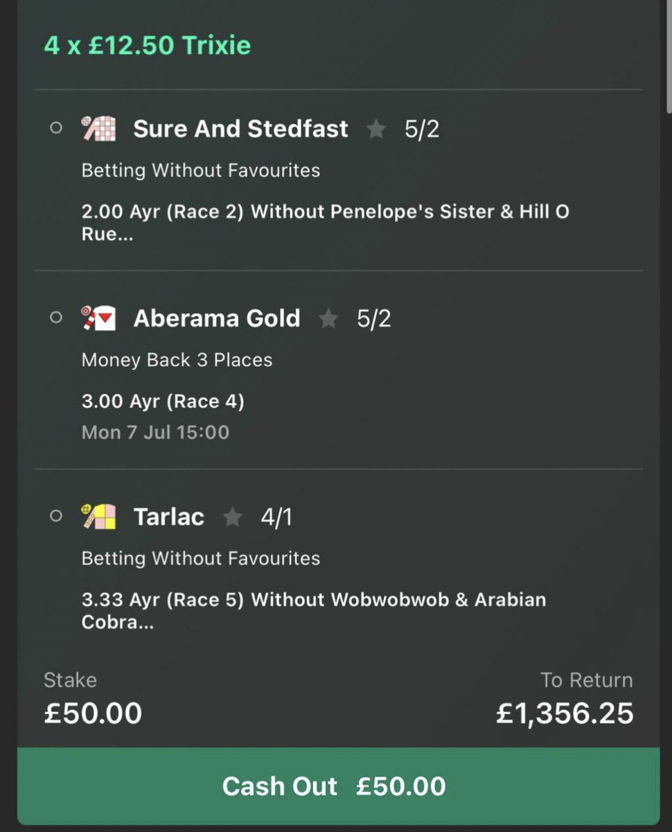 marcushorses's tweet photo. Monday Funday 🎯
Running a Trixie today - if it lands,
£100 to 3 people who like &amp; retweet this post ❤️ https://t.co/fMu8X7absv