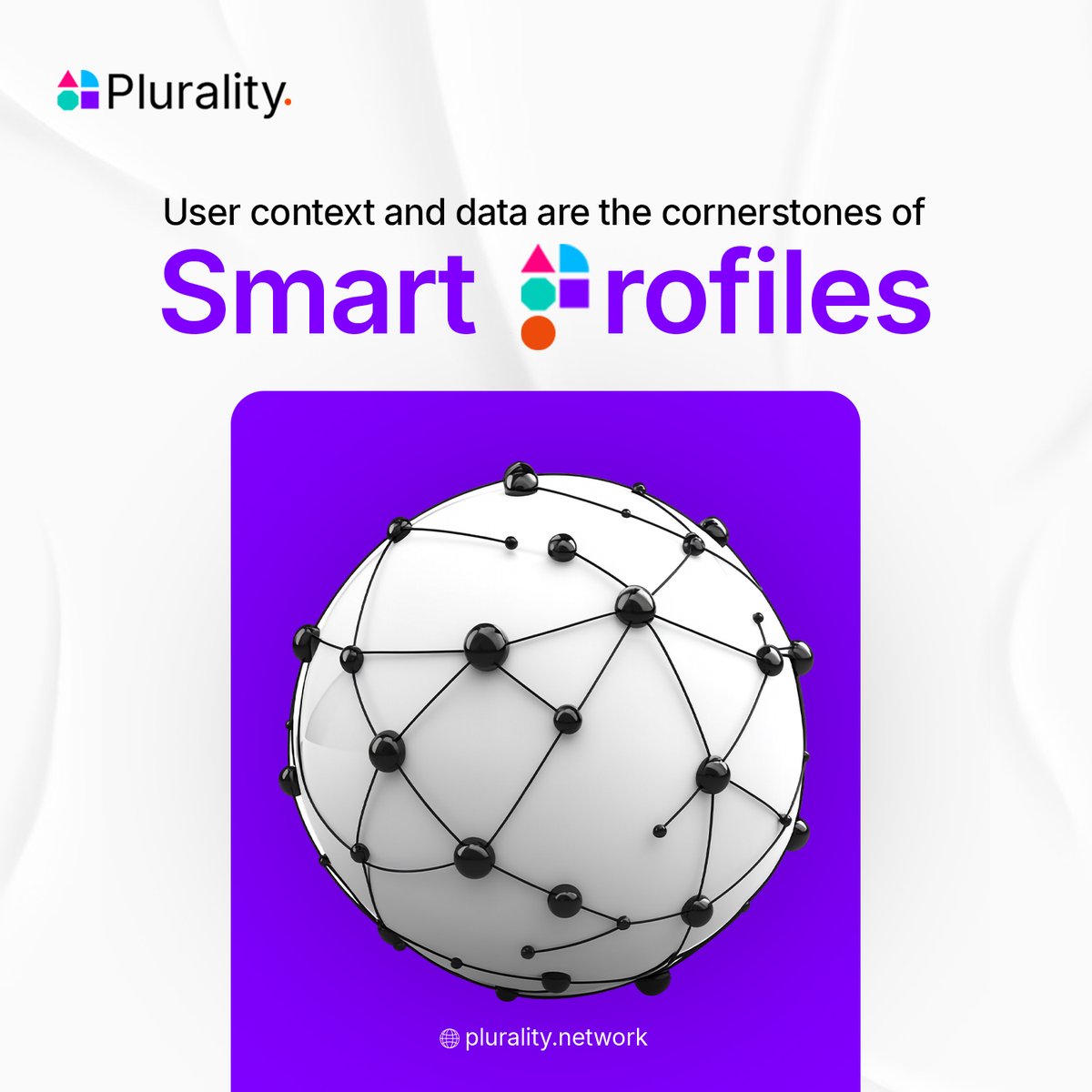 Serve smarter UX with Smart Profiles.

Web3's fractured user context is a huge pain: generic experiences, lost history, zero personalization. Plurality Network's Smart Profiles centralize YOUR data, user-owned.

#PluralityNetwork #SmartProfiles #Web3 #Personalization