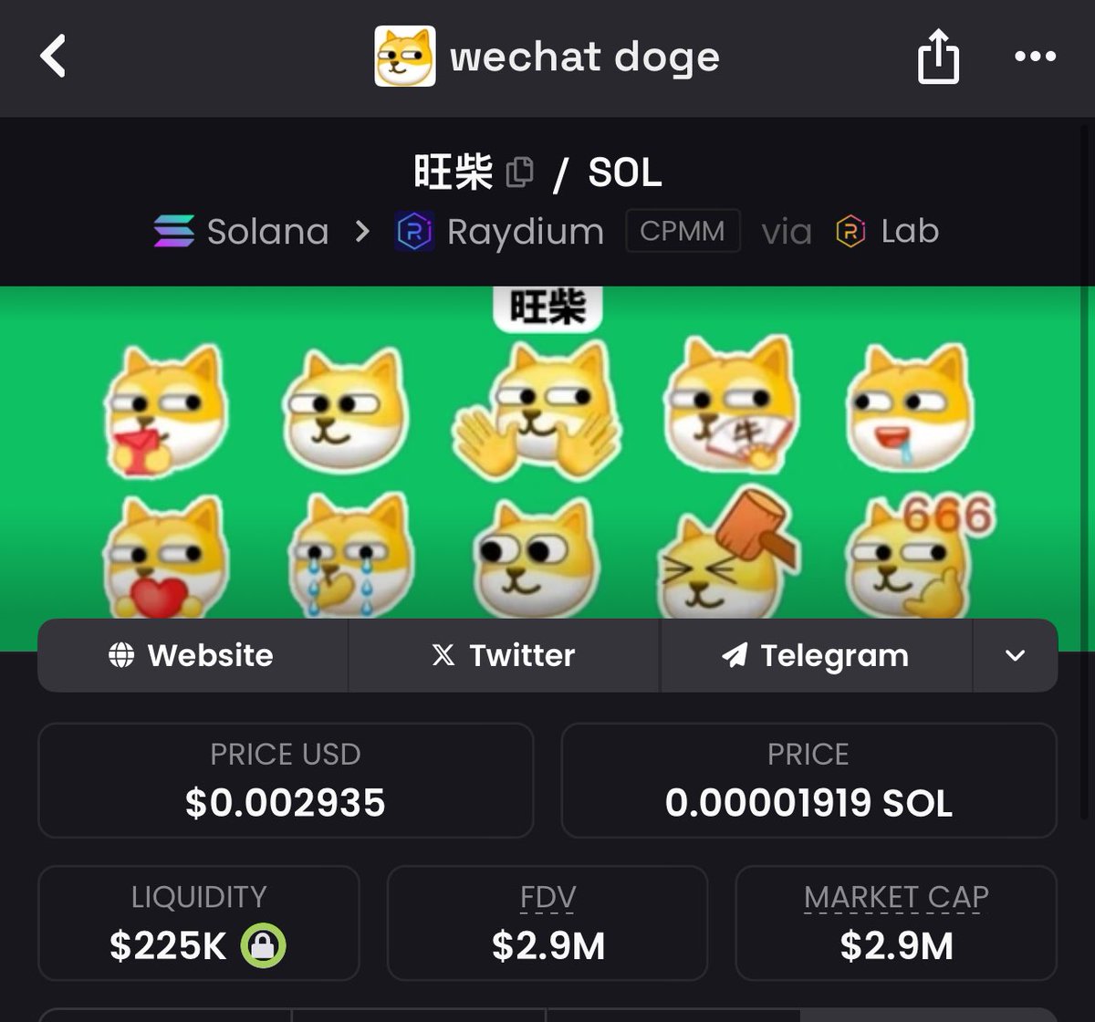 Too many of you fading the best Chinese community on BONK

WeChat Dodge is such a dope play
