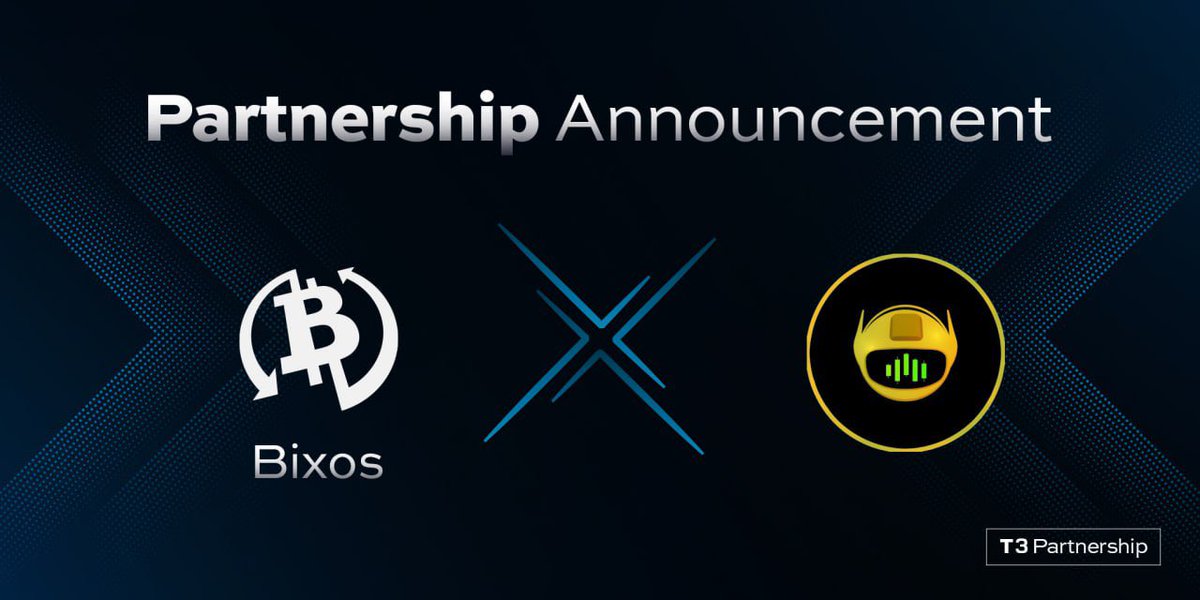 Bixos Incorporation (@bixosinc) on Twitter photo 📢 PARTNERSHIP ANNOUNCEMENT
We’re excited to announce a new partnership between <a href="/chainpalai/">Chainpal 🤖🧠</a> and <a href="/Bixosinc/">Bixos Incorporation</a>!
ChainPal is your on-chain trading companion built to help you discover 100x opportunities and execute smarter, faster trades—all with military-grade security.
At Bixos, 📢 PARTNERSHIP ANNOUNCEMENT
We’re excited to announce a new partnership between <a href="/chainpalai/">Chainpal 🤖🧠</a> and <a href="/Bixosinc/">Bixos Incorporation</a>!
ChainPal is your on-chain trading companion built to help you discover 100x opportunities and execute smarter, faster trades—all with military-grade security.
At Bixos,