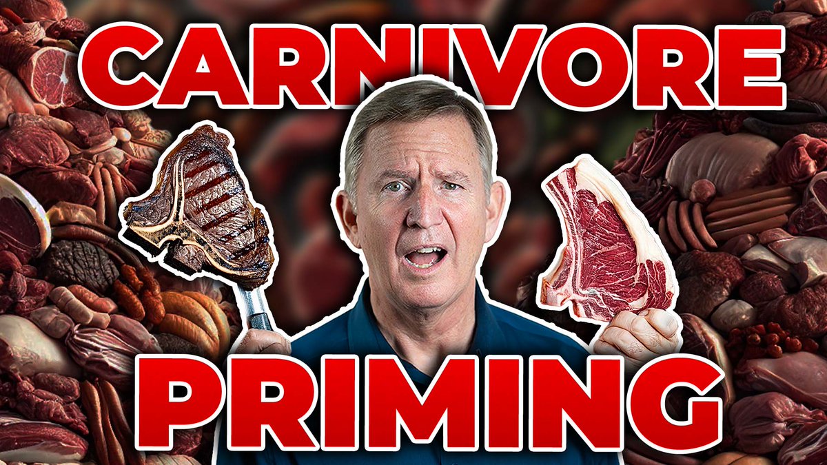 drericwestman's tweet image. 😱Carnivore Not Working For You? Try This!🤔 Doctor Reacts
⬇️CLICK THE LINK BELOW⬇️
youtu.be/c6JMaleamwc
#keto #carnivore #nutrition #health