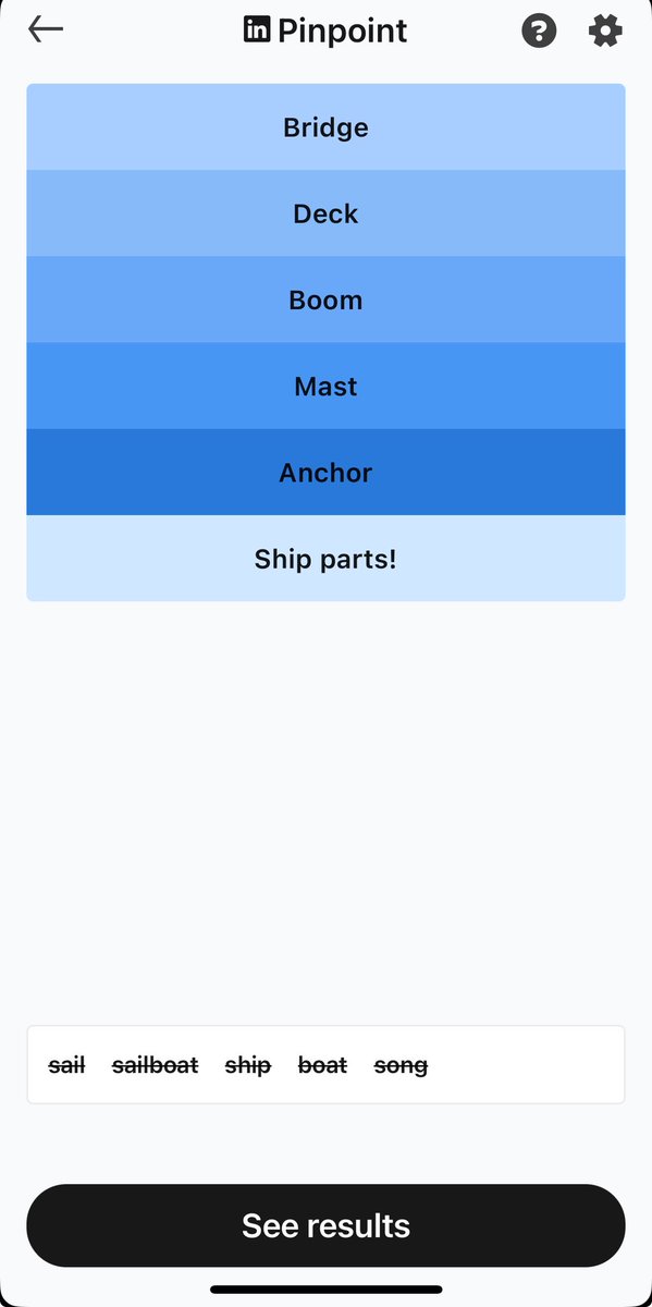 Hey <a href="/LinkedIn/">LinkedIn</a>!  Someone screwed up #Pinpoint today!  I said boat, ship…fix it!