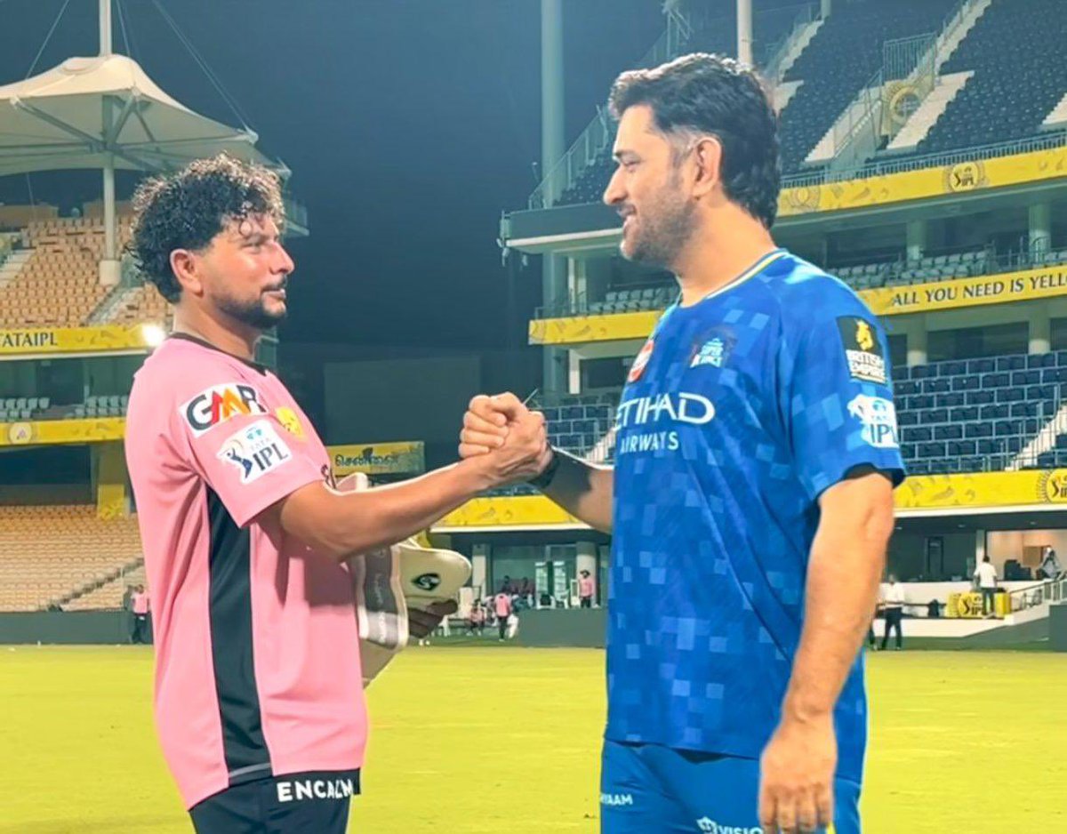 Kuldeep yadav (@imkuldeep18) on Twitter photo Happy Birthday Mahi bhai !May your day & year be blessed with smiles and happiness. Forever grateful ๐๐ปโฅ๏ธ
<a href="/msdhoni/">Mahendra Singh Dhoni</a> Happy Birthday Mahi bhai !May your day & year be blessed with smiles and happiness. Forever grateful ๐๐ปโฅ๏ธ
<a href="/msdhoni/">Mahendra Singh Dhoni</a>