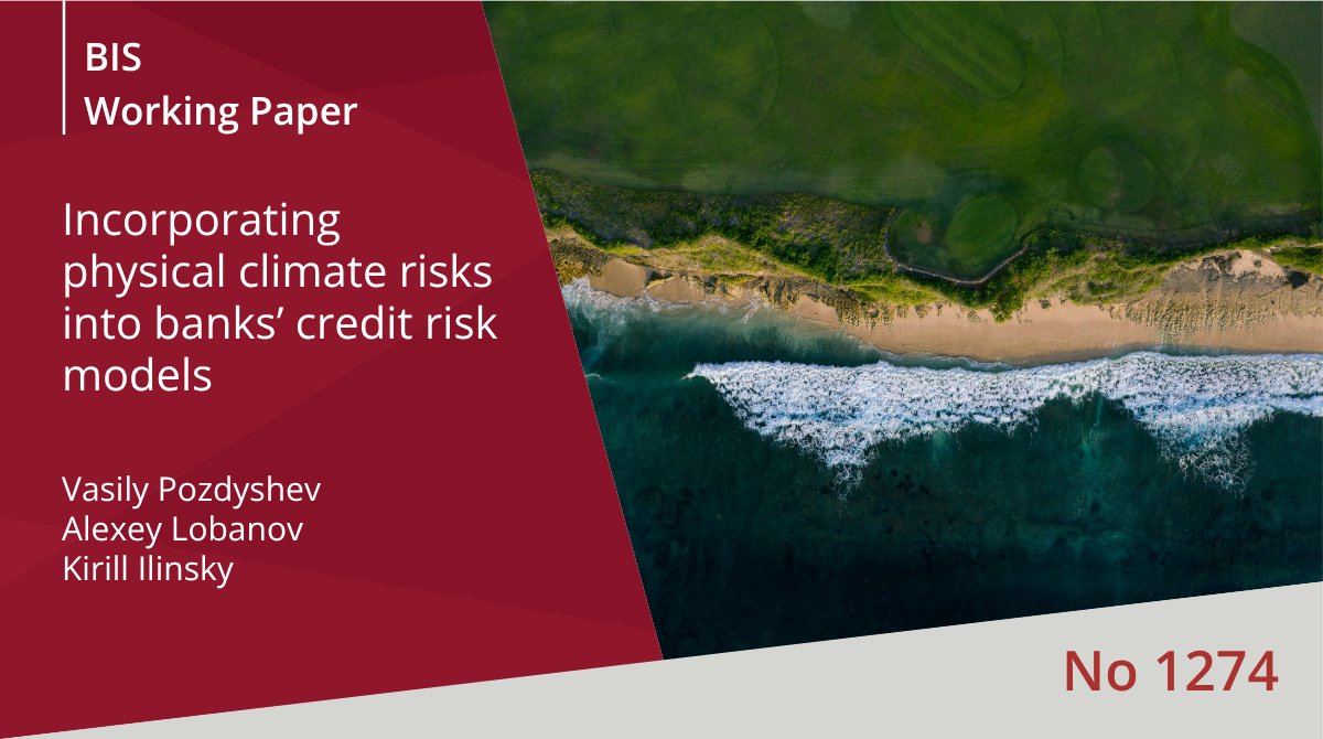 BIS_org's tweet image. A new climate-enhanced model measures the impact of extreme weather events on credit risk for banks and supports financial markets in making informed decisions to mitigate #ClimateRisks bit.ly/4l5WmSB