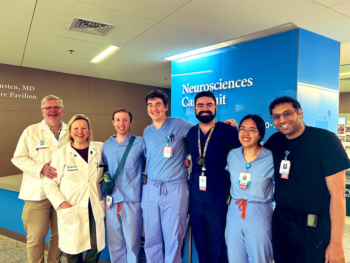 Natalia S. Rost, MD, MPH, FAAN (@nataliarostmd) on Twitter photo And here you go, our first <a href="/MGHNeurology/">MGH Neurology</a> C. Miller Fisher #StrokeService team of the new academic year 🙌 🧠✅ So much excitement from the first-time #neurologists & our stellar senior residents leading with expertise & joy 👏
<a href="/harvardneuromds/">Mass General Brigham/HMS Neurology Residency</a> #NeurologyProud And here you go, our first <a href="/MGHNeurology/">MGH Neurology</a> C. Miller Fisher #StrokeService team of the new academic year 🙌 🧠✅ So much excitement from the first-time #neurologists & our stellar senior residents leading with expertise & joy 👏
<a href="/harvardneuromds/">Mass General Brigham/HMS Neurology Residency</a> #NeurologyProud