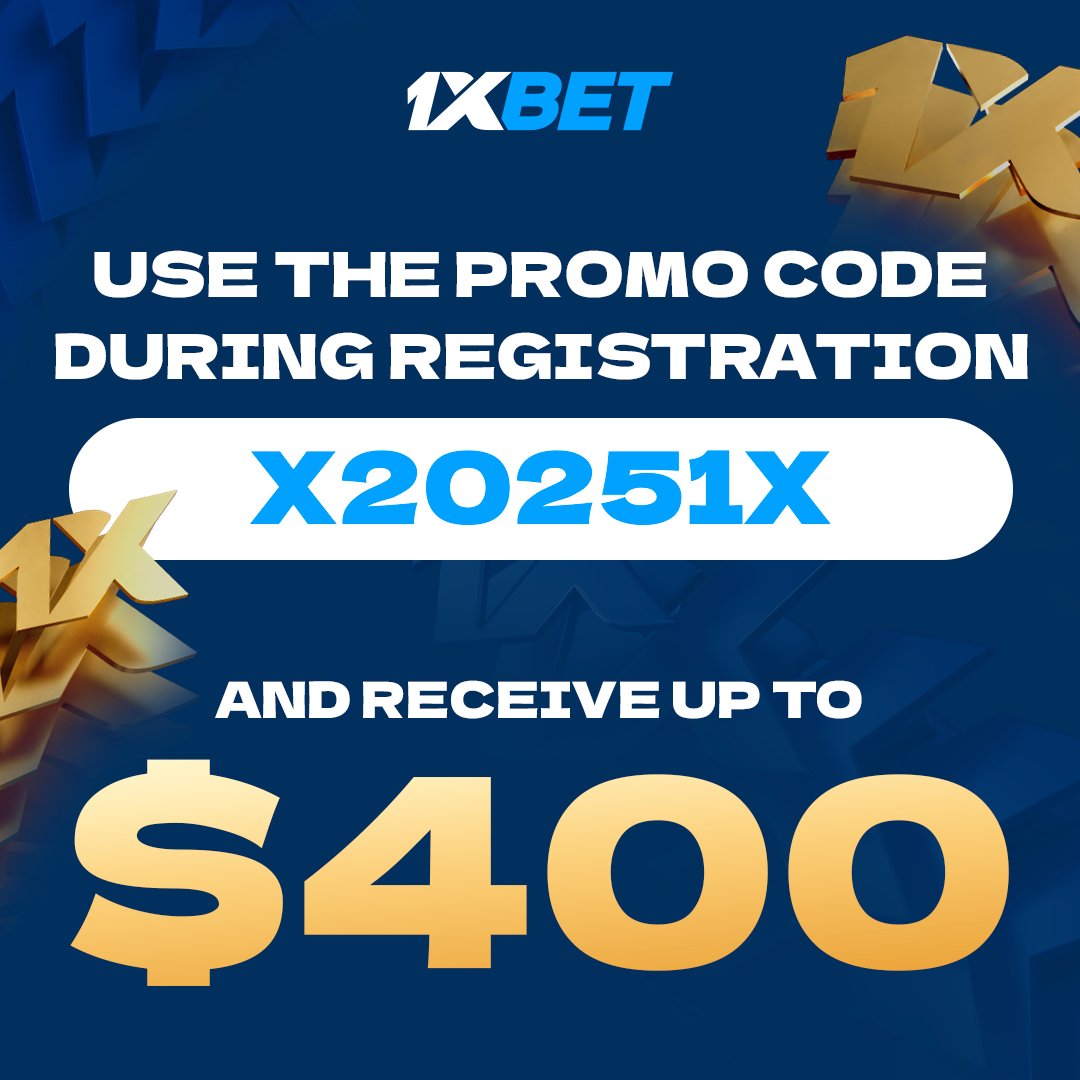 1xbet promo code