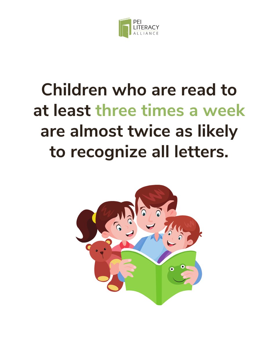 Small habits like storytime can have a big impact on early literacy.

It’s a simple, powerful way to support learning and it starts with a story.

Explore our programs and free family resources here:
peiliteracy.ca