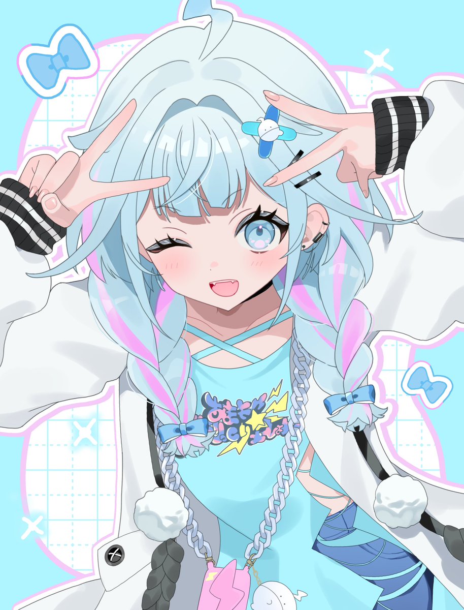 paapooii's tweet image. 💬🔁💙
#ホロライブ #水宮枢 #すくすく枢
