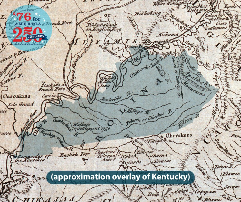 271 years ago, engraver Emmanuel Bowen drafted a map of the future United States, highlighting a transitional period between Indigenous communities and European settlements along with familiar geographic features like the Ohio River and the Appalachian Mountains. 
<a href="/America250/">America250</a>
