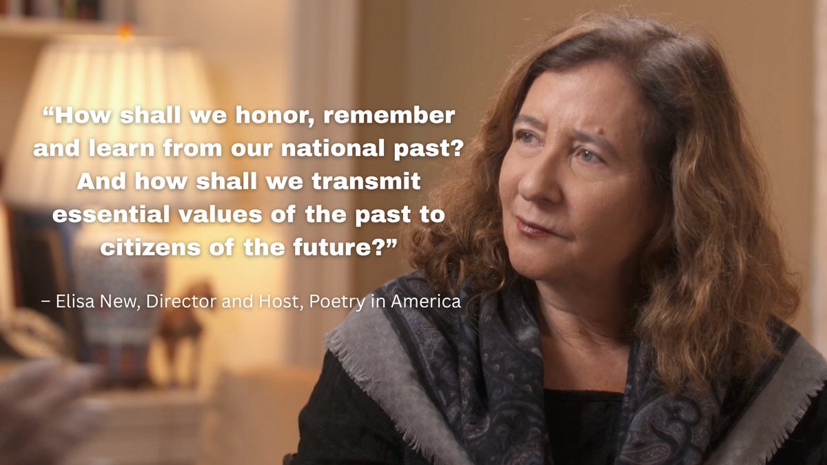 PoetryInAmerica's tweet image. In a @NYTOpinion piece published this July 4th weekend, Poetry In America Director & Host Elisa New reflects on the dismantling of the National Endowment for the Humanities & draws attention to the crucial role of the humanities in civic life. bit.ly/46whg8X