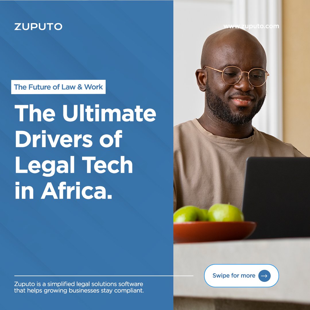 ZuputoInc's tweet image. Interested in giving legal tech a shot or have a few questions?
We'd love to hear from you.
Reach out to us at info@zuputo.com or book a free 15-minute online call with our legal team at zuputo.com
#legaltech #zuputo #legalsolutions #africanstartups #AI #startups