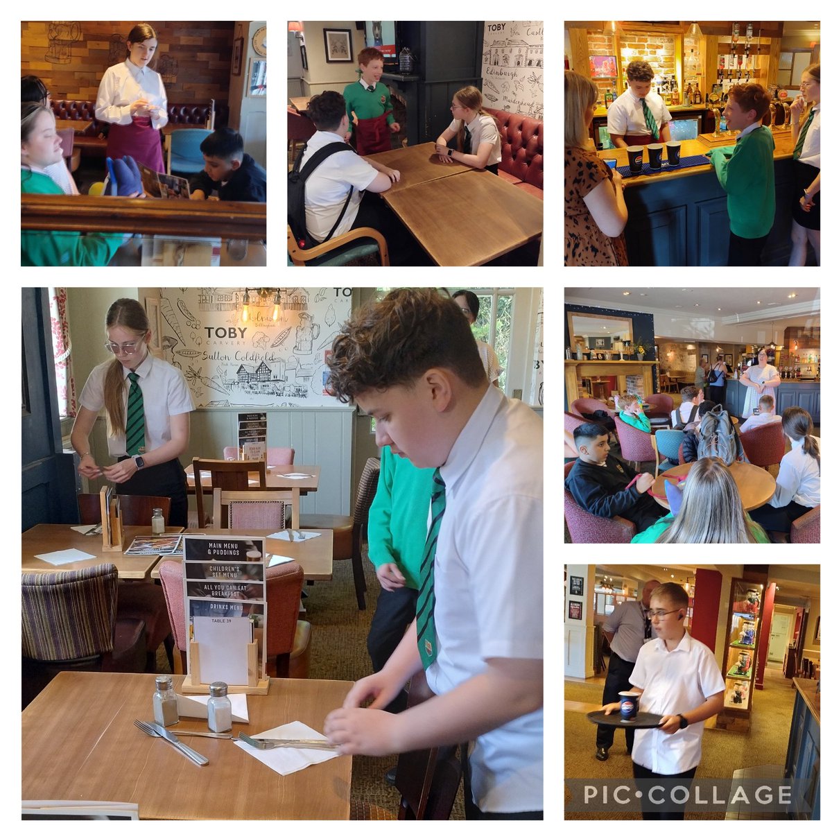 Adrian Cole (@adecolecdff) on Twitter photo Great work from pupils from <a href="/FitzalanHigh/">Fitzalan High School</a> who took part in Hospitality & Catering workshops with Grace at <a href="/tobycarvery/">Toby Carvery</a> Whitchurch. Pupils learnt to greet customers, take orders, lay tables, pour and serve soft drinks. Excellent work from pupils today. Great work from pupils from <a href="/FitzalanHigh/">Fitzalan High School</a> who took part in Hospitality & Catering workshops with Grace at <a href="/tobycarvery/">Toby Carvery</a> Whitchurch. Pupils learnt to greet customers, take orders, lay tables, pour and serve soft drinks. Excellent work from pupils today.