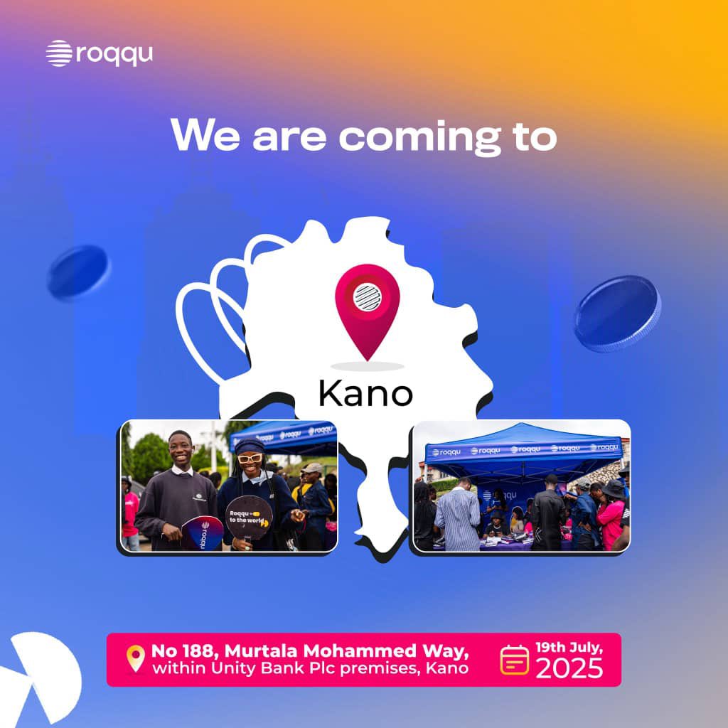 borderless_kano's tweet photo. ๐ Kano, Letโs Make History!
Crypto. Connection. Community.
๐ Murtala Mohammed Way
๐๏ธ 19.07.25
Pull up and vibe with us! ๐ฅ๐
#RoqquInKano #CryptoForTheStreets https://t.co/0usJbW1cpy