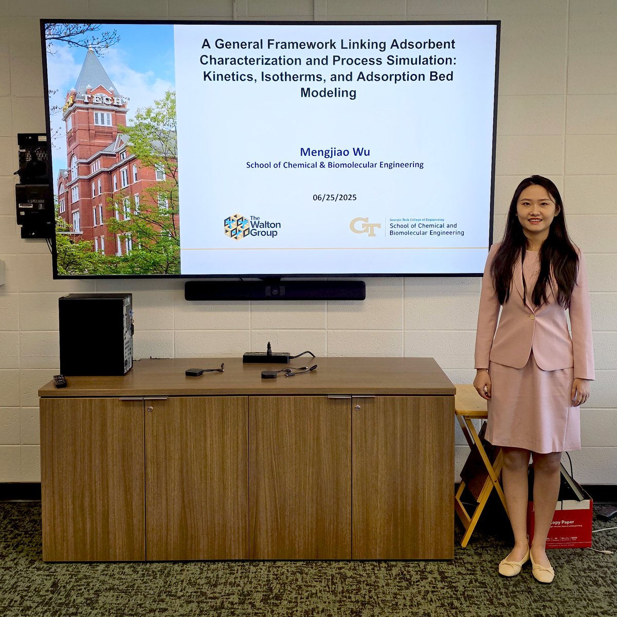 Congratulations to Dr. Mengjiao Wu for her successful PhD defense🎉She is our 29th PhD and we wish you the best on your next adventure!