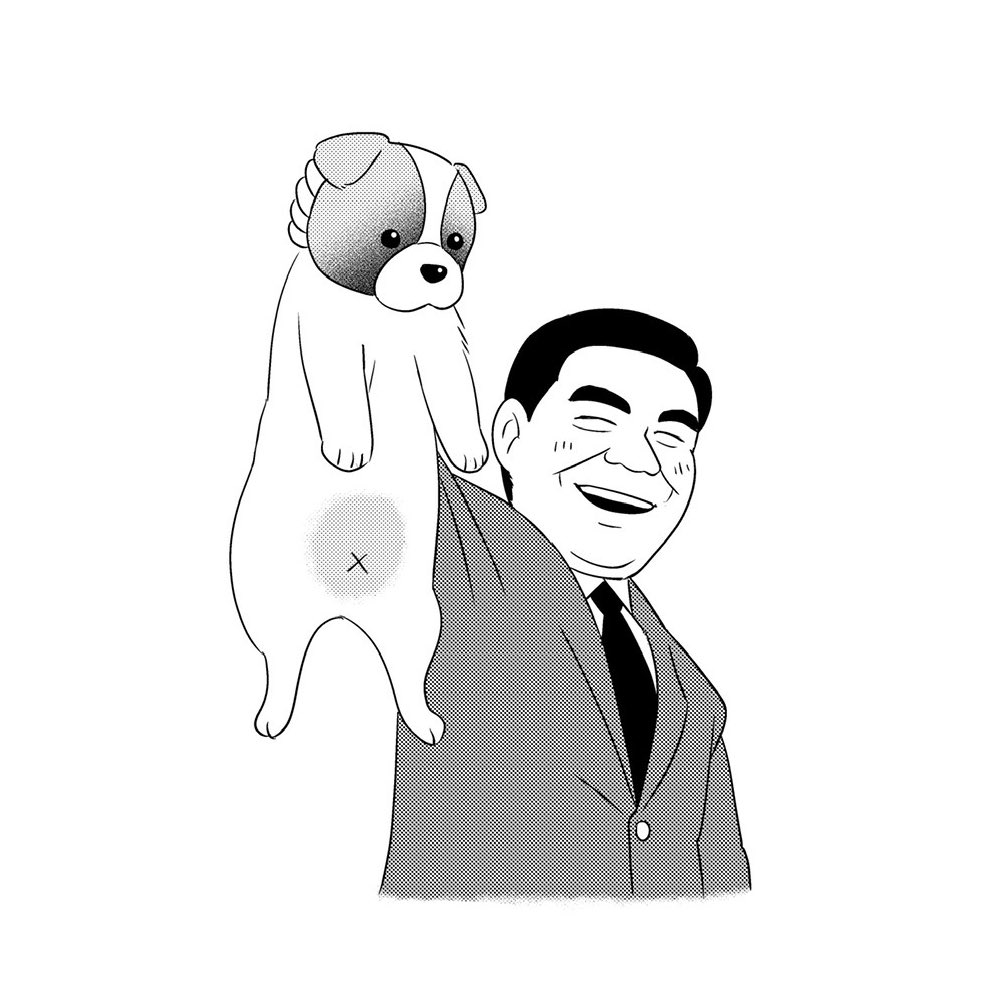 tachibana_shiu's tweet image. そう言えばトルクメニスタンのアラバイ犬って、前にニュースで見たコレですね。脳内で繋がってなかったです。
持ち方はともかくめちゃくちゃ良い笑顔だったな〜と🐶