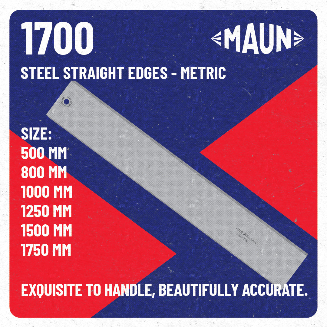 MaunIndustries's tweet image. Check out or full line of Steel Straight Edges, available in both metric and imperial.

Manufactured for accuracy and ease of use.

Get yours here: bit.ly/3LQ4VC7 🔗

Where are your Mauns?

#HandTools #MadeToLast #Quality #MadeInEngland