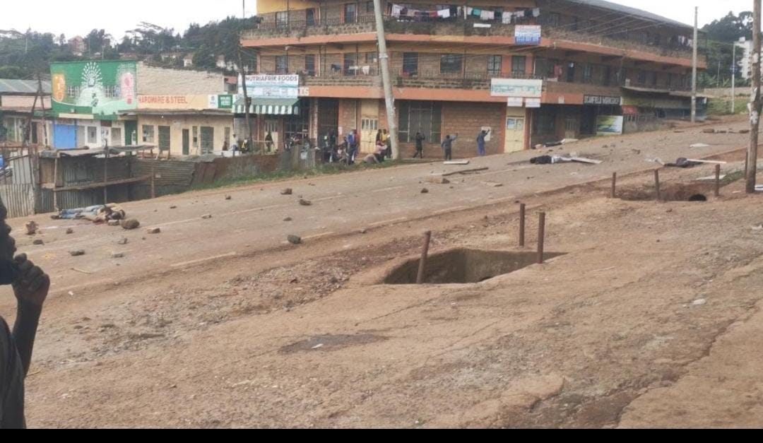Several bodies reportedly in the streets of Ngong