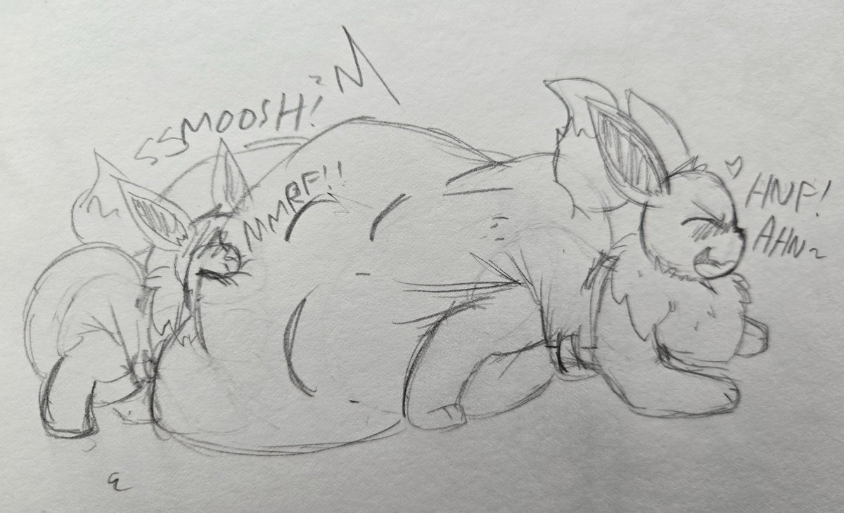 If you dont get out of the way, that fat heavy mess will find a way past you~