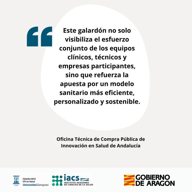 ¡Esperamos vuestros proyectos en el premio #AmparoPoch2025!

Hasta el 15 de septiembre está abierto el plazo en la web de la Cátedra IACS de CPI en Salud:

🔗 cpi.aragon.es/catedraiacs/pr…