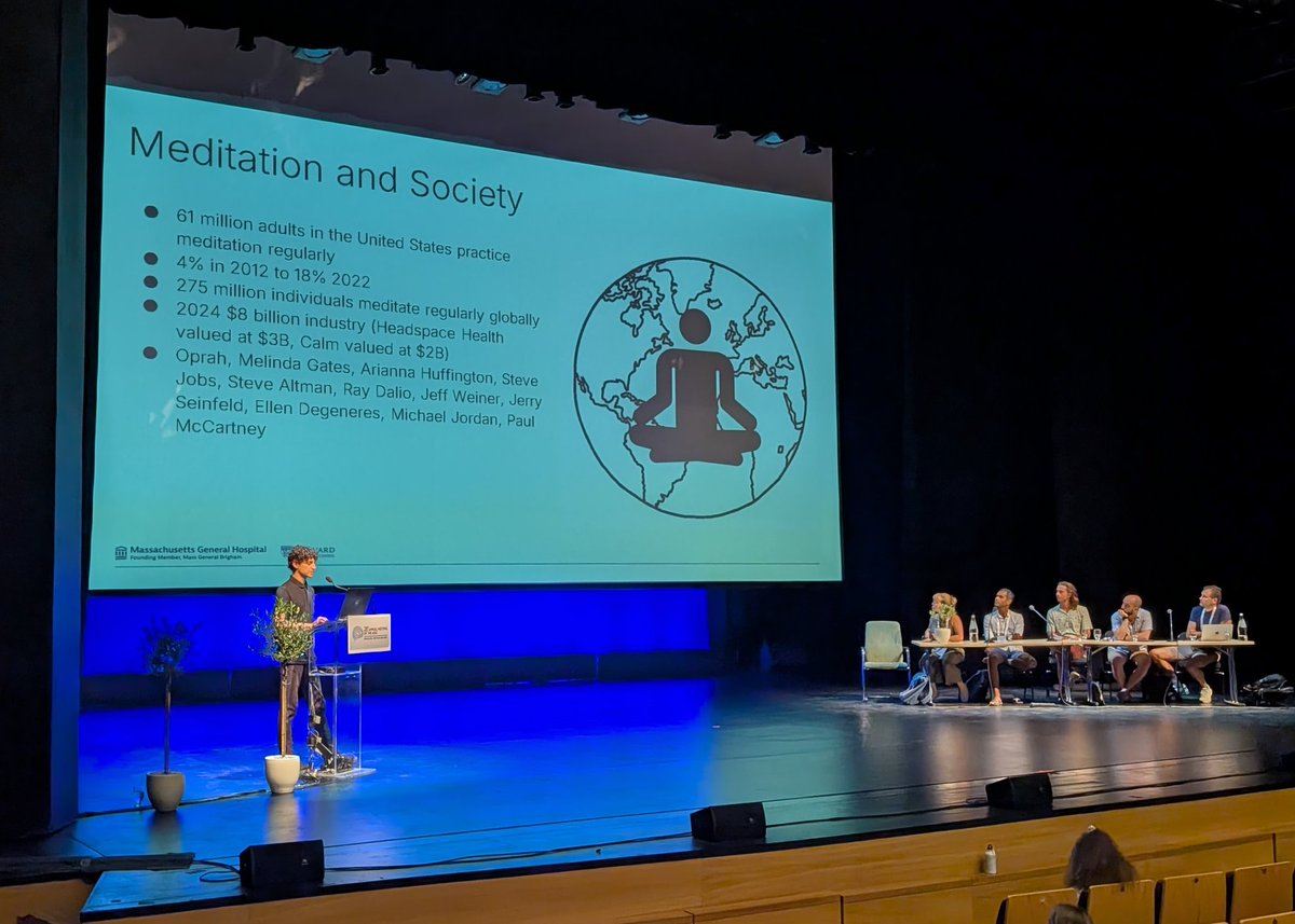 canalesjohnson's tweet image. The "third wave" of meditation research by the great @MatthewSacchet #ASSC28