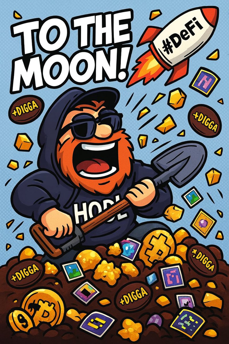 Forget oil, CryptoDigga’s striking $Digga  with every scoop 💥

This ain’t your grandpa’s shovel game.