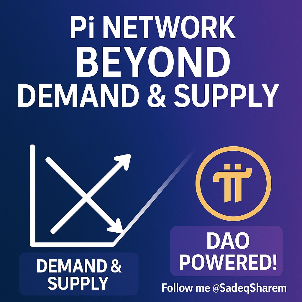 SadeqSharem's tweet image. Oh my gosh! 😂 So many people attack #GCV but only know ‘demand &amp;amp; supply’ — and pretend they’re educated? Hey dude, demand &amp;amp; supply is for free market valuation. In a community ecosystem like #PiNetwork, we use a structured pricing model via a DAO. So bro, educate yourself 😁✨