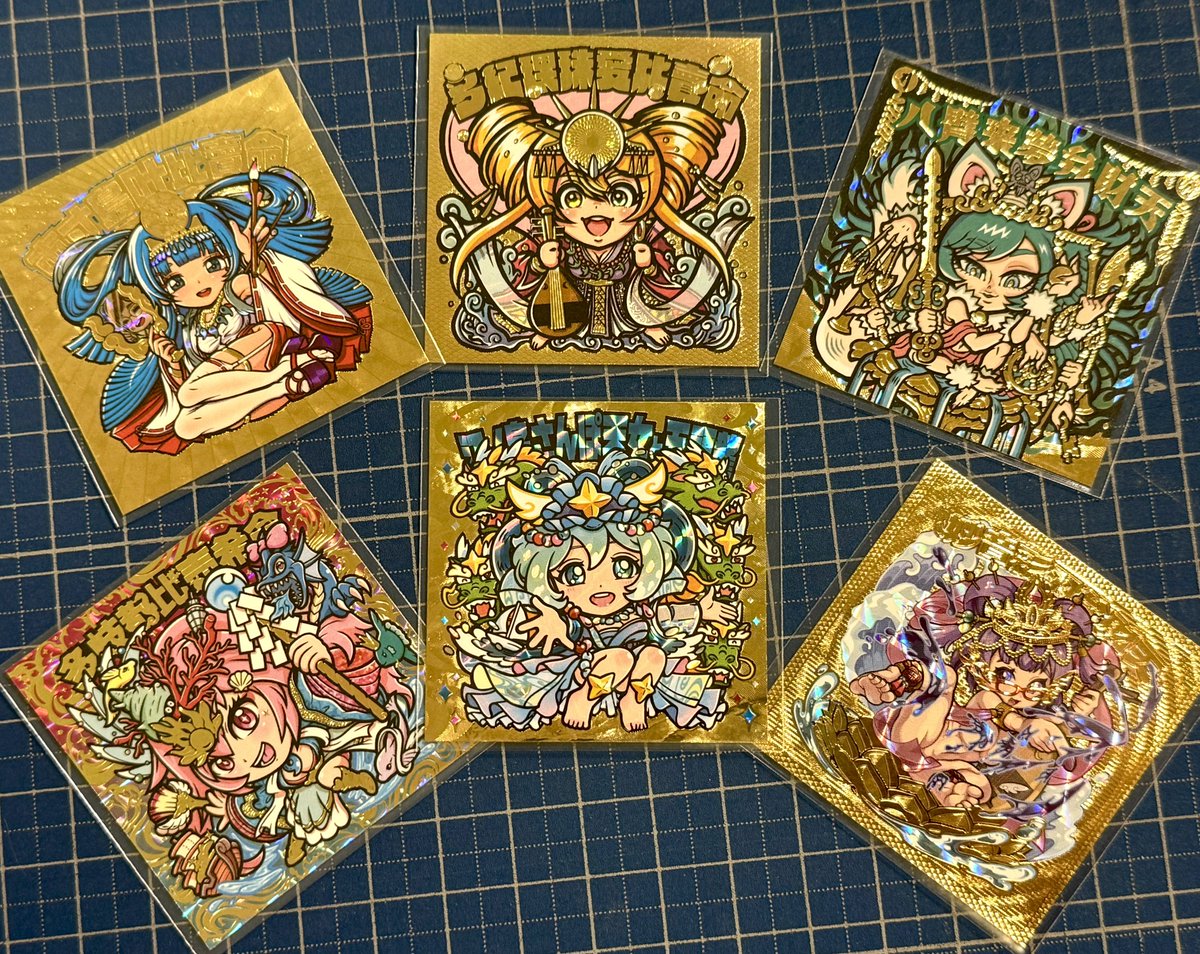 サンライズさんからいただきました！みなさんだしていたのでご開帳！光が…溢れている…すごい…ご利益ありそう！😊
#江ノ島コラボ