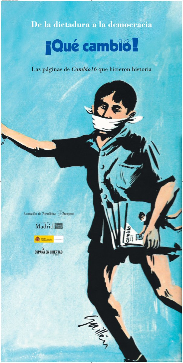 Asociación de Periodistas Europeos (@apeuropeos) on Twitter photo Recordad que mañana se inaugura la exposición "Las páginas de Cambio16 que hicieron historia" en <a href="/F_DiarioMADRID/">Fundación Diario MADRID</a>
Será el ministro Ángel Víctor Torres de <a href="/territorialgob/">Ministerio P. Territorial y M. Democrática</a> el encargado de inaugurar la muestra.
Más información en: apeuropeos.org/el-ministro-de… Recordad que mañana se inaugura la exposición "Las páginas de Cambio16 que hicieron historia" en <a href="/F_DiarioMADRID/">Fundación Diario MADRID</a>
Será el ministro Ángel Víctor Torres de <a href="/territorialgob/">Ministerio P. Territorial y M. Democrática</a> el encargado de inaugurar la muestra.
Más información en: apeuropeos.org/el-ministro-de…