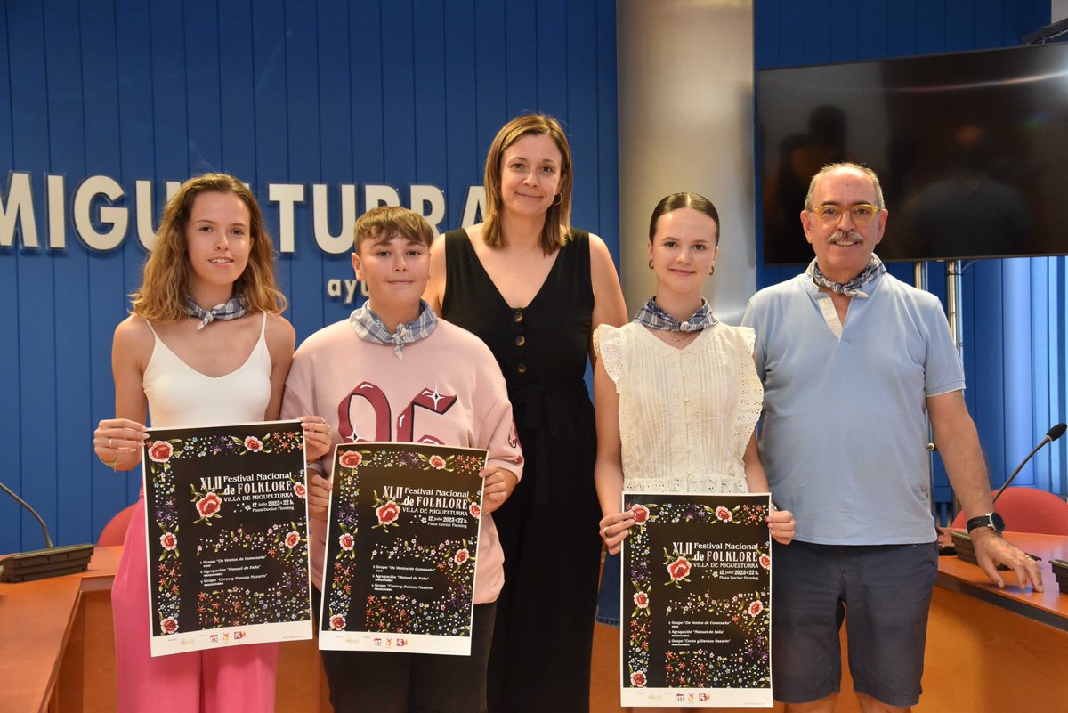 Presentación de la 42ª Edición del Festival de Folclore "Villa de Miguelturra", un referente cultural con trayectoria y novedades. El próximo 12 de julio.
miguelturra.es/42a-edicion-fe…