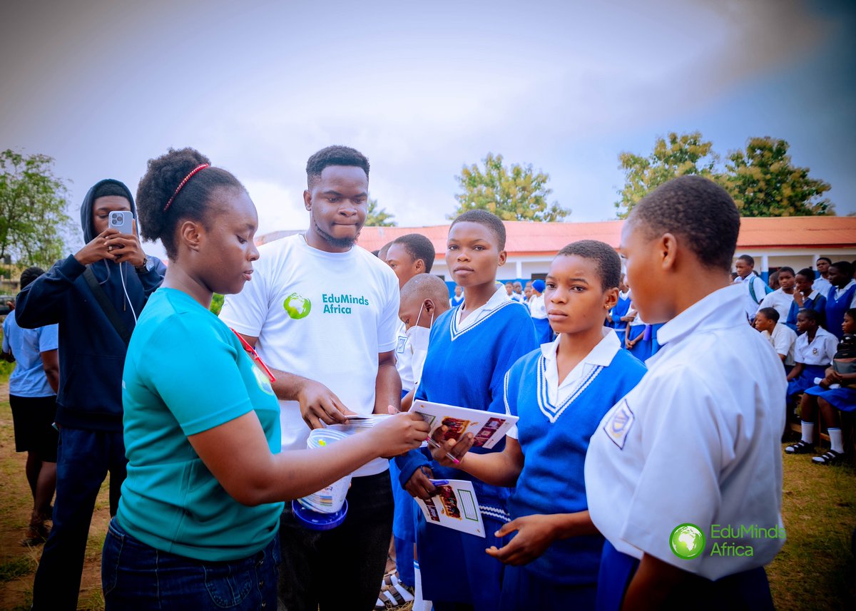 edumindsafrica's tweet image. Our outreach wasn’t just about climate facts, it was about building courage, care, and commitment in young minds. Because today’s students are tomorrow’s decision-makers.
We’re showing up to shape climate-smart minds🌏📚 ♻️🍃
#edumindsafrica #raisingecoleaders #teachthefuture