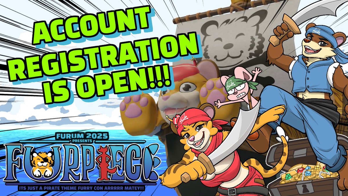 [Registration]
Hey all!

Registration will be split into 3 phases!

Account Creation
Date: 7 July 25, (NOW!)

Ticket Purchase
Date: 15 Jul 25, Tues, 10PM (GMT+8)

Hotel Booking
Date: 29 Jul 25, Tues, 10PM (GMT+8)

All 3 is done through your FURUM account!

furum.org