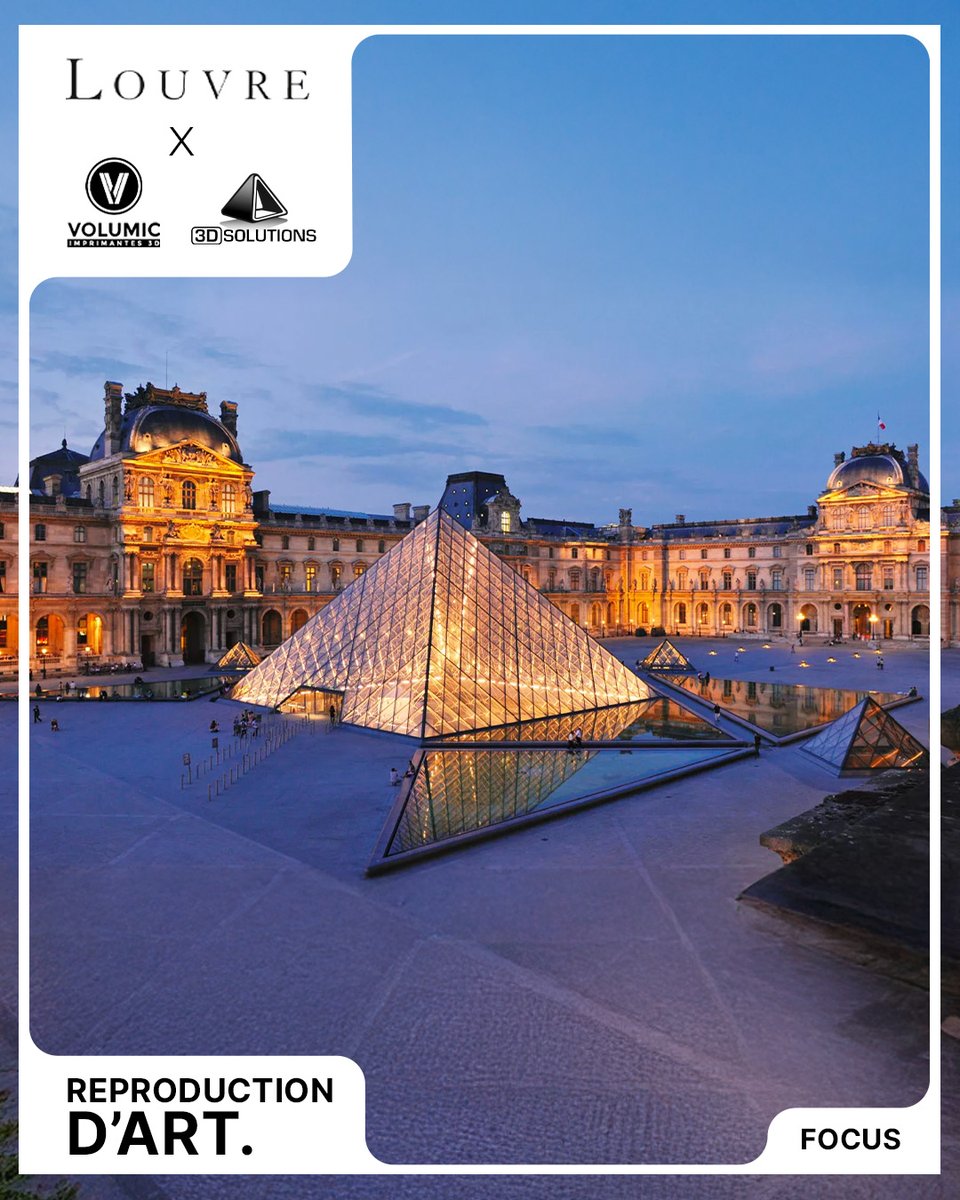 volumic3D's tweet photo. Le musée du Louvre s’est lancé dans un projet aussi ambitieux qu’essentiel : recréer en 3D des objets emblématiques du patrimoine soudanais pour les transmettre aux enfants aujourd’hui privés d’accès à leur culture. #Impression3D #Louvre #PatrimoineCulturel #Éducation #Innovation https://t.co/wDJO0Tk1RE