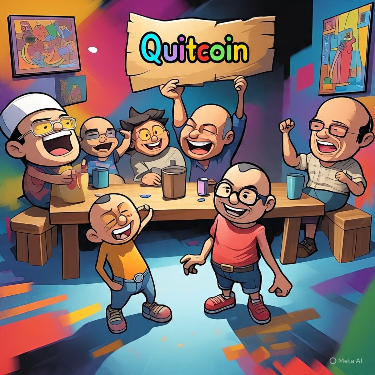ZAkintola44666's tweet photo. Tired of holding bags? Drop the coins, pick up your life.💸🧘♂️
Quitcoine — the only crypto that pays you to quit.
#Quitcoin #RageQuitRich #HODLNoMore #SellTheDip #quitworld https://t.co/SaU85q5JGA