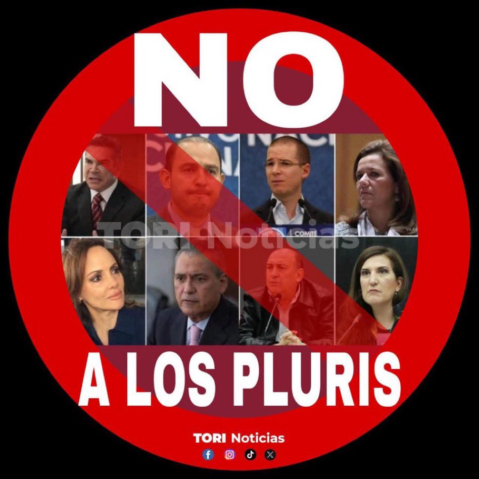 Estás de acuerdo? 

• - NOS SOBRAN LOS PLURINOMINALES 
Y EL 100% DE SUS
ASESORES Y ES AQUÍ DÓNDE HAY QUE HACER RECORTES, es la repartición para los amigos, compadres o pagar algún favor.

La Presidenta Claudia Sheinbaum Pardo prepara una iniciativa para modificar la composición