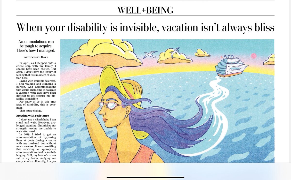 Michael Sieverts (@yogafogie) on Twitter photo From the print edition of today's <a href="/washingtonpost/">The Washington Post</a> . Thank you <a href="/KarpLindsay/">Lindsay Karp</a> for sharing your experience. It will be helpful to all of in this invisible realm. From the print edition of today's <a href="/washingtonpost/">The Washington Post</a> . Thank you <a href="/KarpLindsay/">Lindsay Karp</a> for sharing your experience. It will be helpful to all of in this invisible realm.