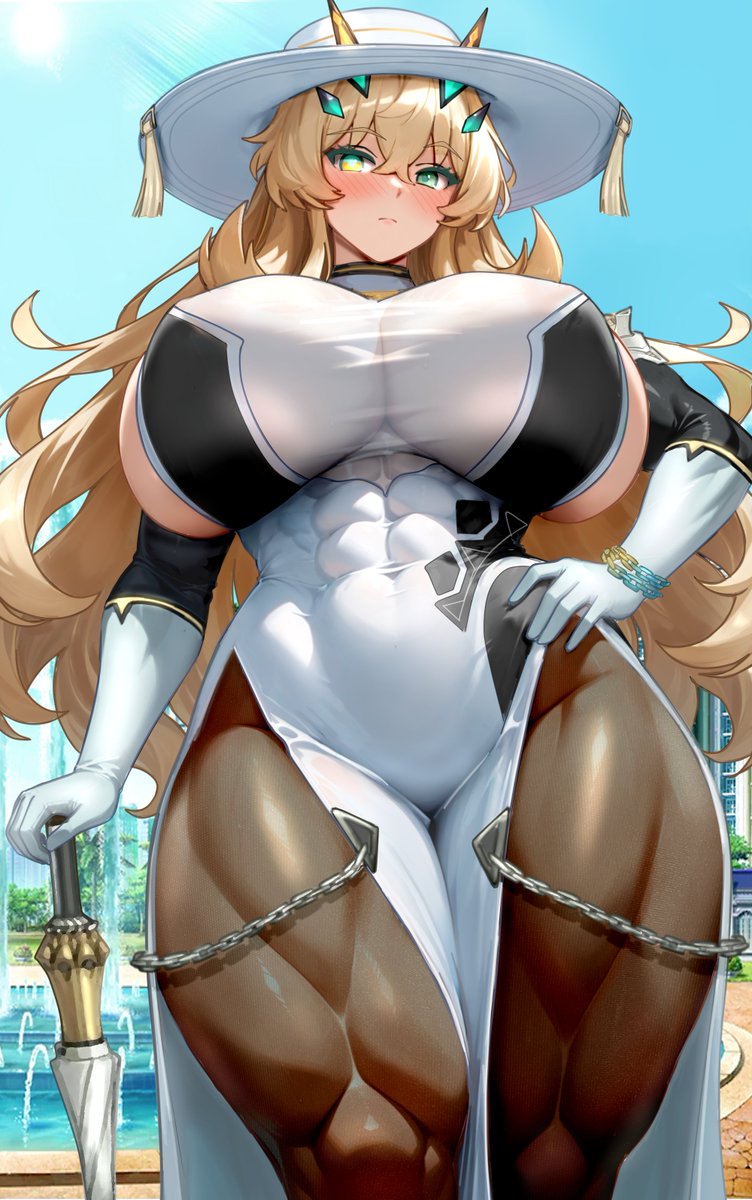 Summer date with Barghest
"Sorry, Master! Did I make you wait?"