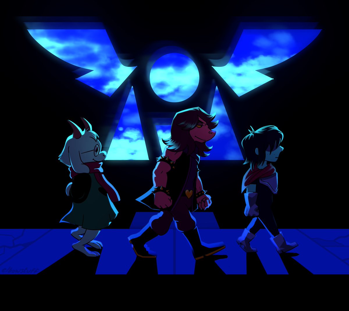 elbowstuff's tweet image. 2018 vs 2025 #DELTARUNE