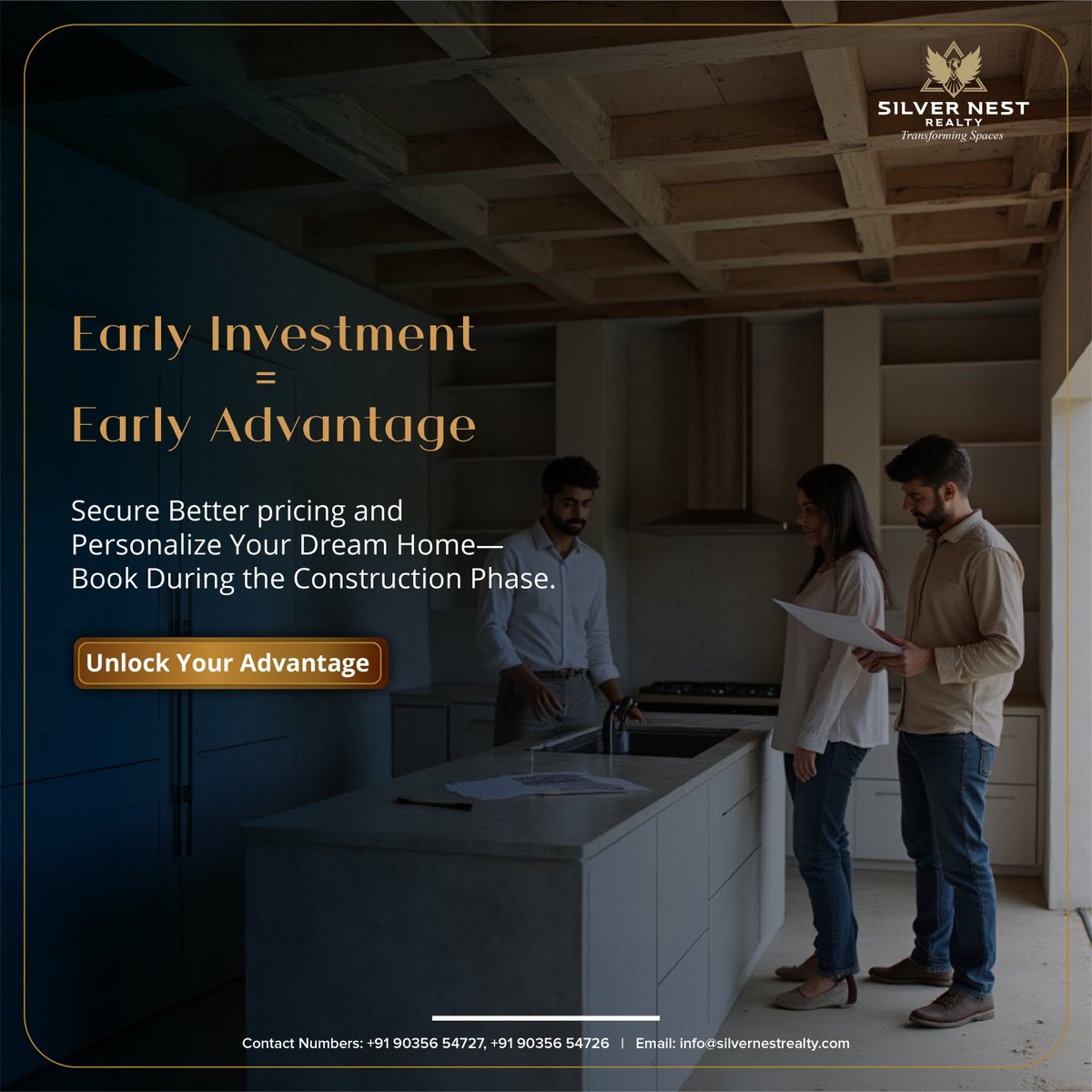 silver41886's tweet image. Why wait? Investing early in an under-construction project like Tranquil means better pricing, more customization options, and smarter value in the long run. 
.
.
#earlyinvestment #hublihomes #smartpropertybuying #silvernest #tranquilhubli #realestateinsights #realestate