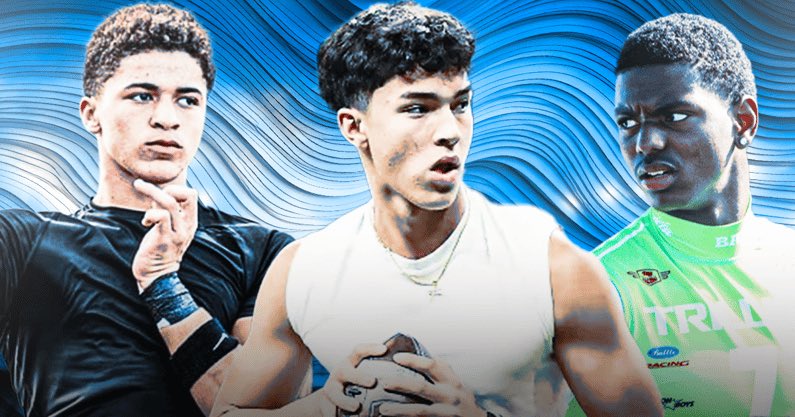 Andy Villamarzo (@andy_villamarzo) on Twitter photo Projecting the starting quarterback for top high school 🏈 teams
From top-ranked <a href="/MDFootball/">Mater Dei Football</a> to <a href="/BryantHornet212/">Bryant Hornet Football</a>, we picked 16 teams out of the recent <a href="/masseyratings/">Ken Massey</a> Top 25 preseason rankings.
on3.com/high-school/ne… Projecting the starting quarterback for top high school 🏈 teams
From top-ranked <a href="/MDFootball/">Mater Dei Football</a> to <a href="/BryantHornet212/">Bryant Hornet Football</a>, we picked 16 teams out of the recent <a href="/masseyratings/">Ken Massey</a> Top 25 preseason rankings.
on3.com/high-school/ne…